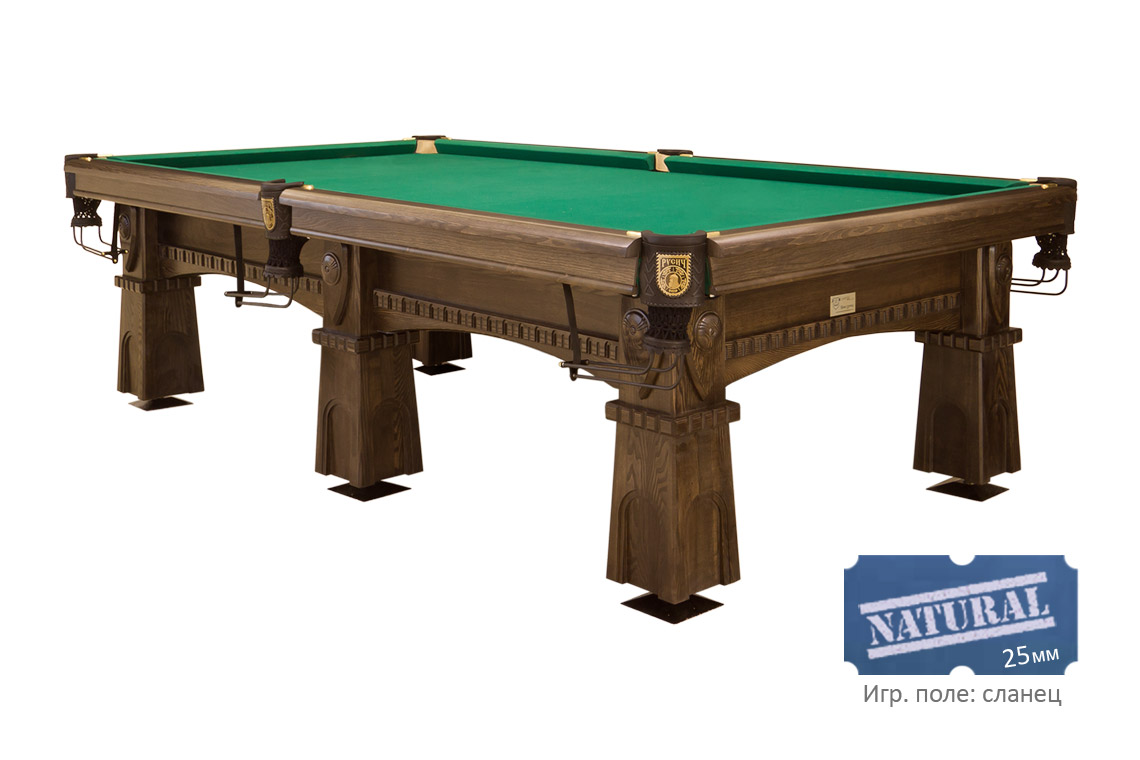 Бильярдный стол «Русич» 9 футов пул в интернет-магазине РуптуР ruptur-billiard.by